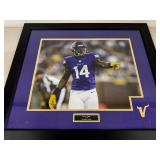 Framed Stefon Diggs Minnesota Vikings Photo Display