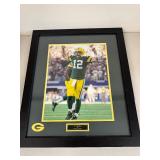 Framed Aaron Rodgers #12 Green Bay Packers Memorabilia Photo