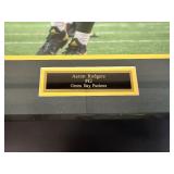 Framed Aaron Rodgers #12 Green Bay Packers Memorabilia Photo