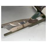 Vintage Wooden Folding Duck Decoy Hand-Painted