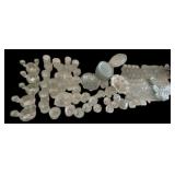 Vintage Iris & Herringbone Crystal Dinnerware Set - 185 Pieces