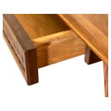 LR - Lane Perception Mid Century Modern Coffee Table with Drawer