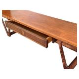 LR - Lane Perception Mid Century Modern Coffee Table with Drawer