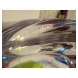 LR - Vintage 1939 Orrefors Signed Art Glass Bowl 2251/4