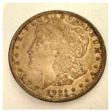 1921 Morgan Silver Dollar Coin