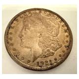 1921 Morgan Silver Dollar Coin