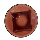 LR - Vintage Hazel Atlas Amethyst Moroccan 12 Inch Platter