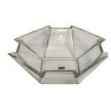 LR - Mikasa Vintage Crystal Art Deco Bowl