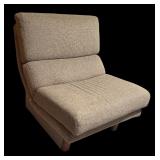 Mid-Century Lounge Chair with Ottoman