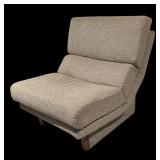Mid-Century Lounge Chair with Ottoman