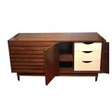 LL- Vintage Mid Century Modern American of Martinsville Sideboard Buffet Server