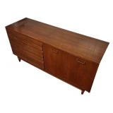 LL- Vintage Mid Century Modern American of Martinsville Sideboard Buffet Server