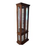 Vintage Glass Display Cabinet with Shelves