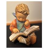 Set of 3 Vintage Goebel Hummel Figurines - Hear Ye Hear Ye, Thoughtful, Little Fiddler