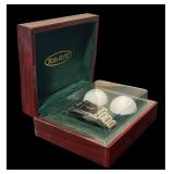 Top Flite Watch and Golf Ball Set in Display Case