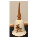 Set of 3 Vintage Hummel Porcelain Bells