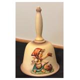 Set of 3 Vintage Hummel Porcelain Bells
