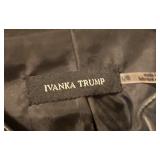 Ivanka Trump Black Faux Leather Jacket Size Large