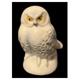 Set of 3 Goebel Porcelain Bird Figurines including Owls and Songbird