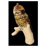 Set of 3 Goebel Porcelain Bird Figurines including Owls and Songbird