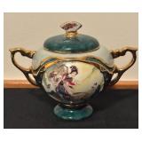 Beauties of the Red Mansion Heirloom Porcelain Teapot Music Box by Ardleigh Elliott