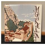 Bing & Grondahl Denmark Vase, Montserrat Tile, and 2 Framed Mini Art Prints