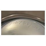 Vintage Flygsfors Coquille Glass Bowl by Paul Kedelv - Signed