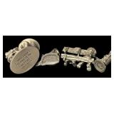 Set of 4 Pewter Figurines Assorted Designs by Disney, Little Gallery and More