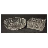 Collection of Crystal and Clear Glass Bowls with Orrefors Ashtray