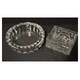 Collection of Crystal and Clear Glass Bowls with Orrefors Ashtray