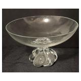 Collection of Crystal and Clear Glass Bowls with Orrefors Ashtray