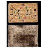 Set of 8 Vintage Woven Placemats
