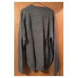 New Izod Gray Cotton Sweater Size XL