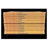 Set of 14 Vintage Curtis The Life & Times Portraits of Greatness Books