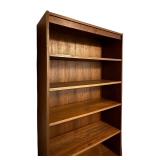 Large Vintage Adjustable Bookshelf