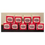 Set of 9 The Americana Collection Village Buildings