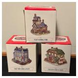 Set of 9 The Americana Collection Village Buildings
