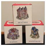 Set of 9 The Americana Collection Village Buildings