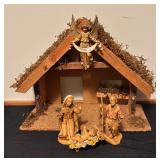 Nativity Set with Fontanini Heirloom Figurines