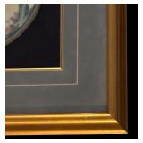 Framed Asian Decorative Plate