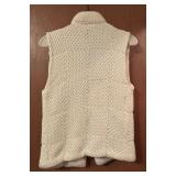 Vintage Italian Mob Knit Puffer Vest Size Medium