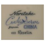 Vintage Noritake Roselin China Dinnerware Set