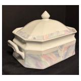 Savoir Vivre Celina Fine China Serving Set - Casserole, Gravy Boat, Butter Dish