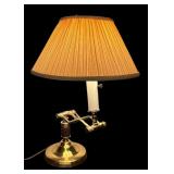 Vintage Adjustable Brass Lamp