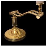 Vintage Adjustable Brass Lamp