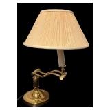 Vintage Adjustable Brass Lamp