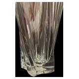 Pacific Wave Crystal Flair Vase from Czech Republic