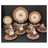 Vintage Flintridge China Dinnerware Set