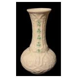 Belleek Porcelain Cup with Saucer, Vase and Dishes