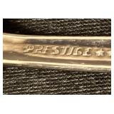 Vintage Prestige Flatware Set with Wood Organizer